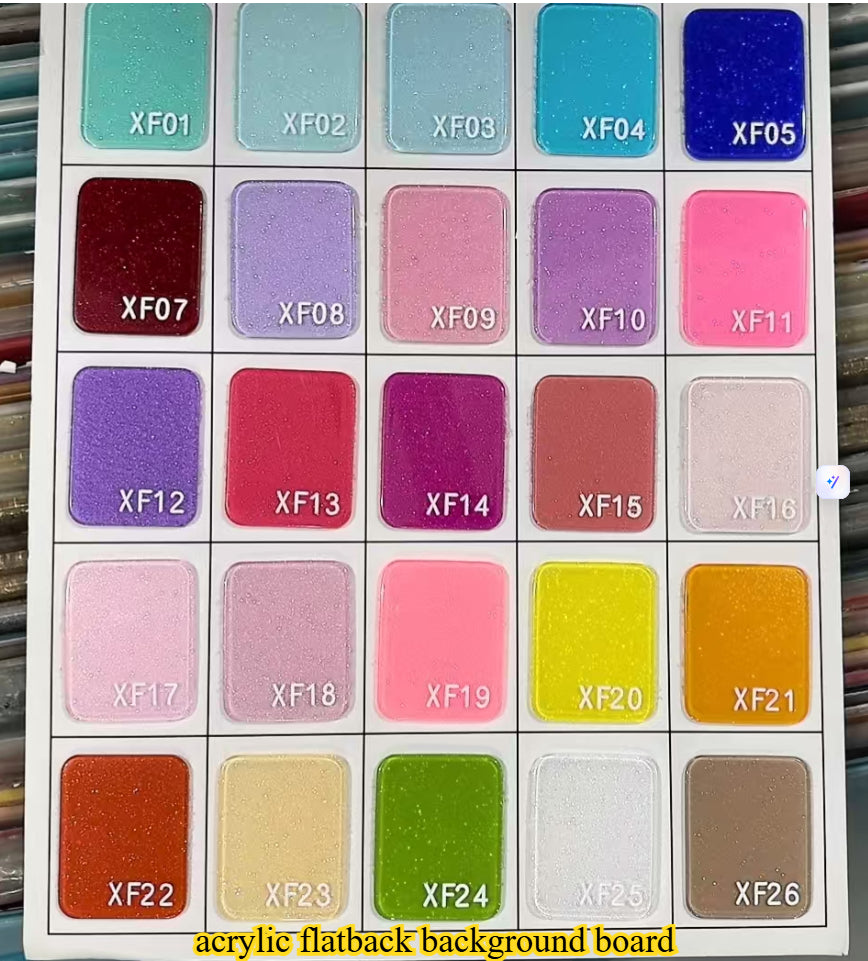 Wholesale Customized 50pcs/each style Acrylic FlatBack (Please Send Clear Pictures To Customer Service) Low Moq 50pcs Each Style